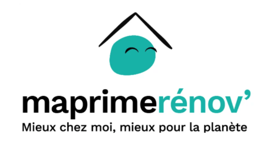 Logo MaPrimeRénov - Aide à la rénovation énergétique de l'État