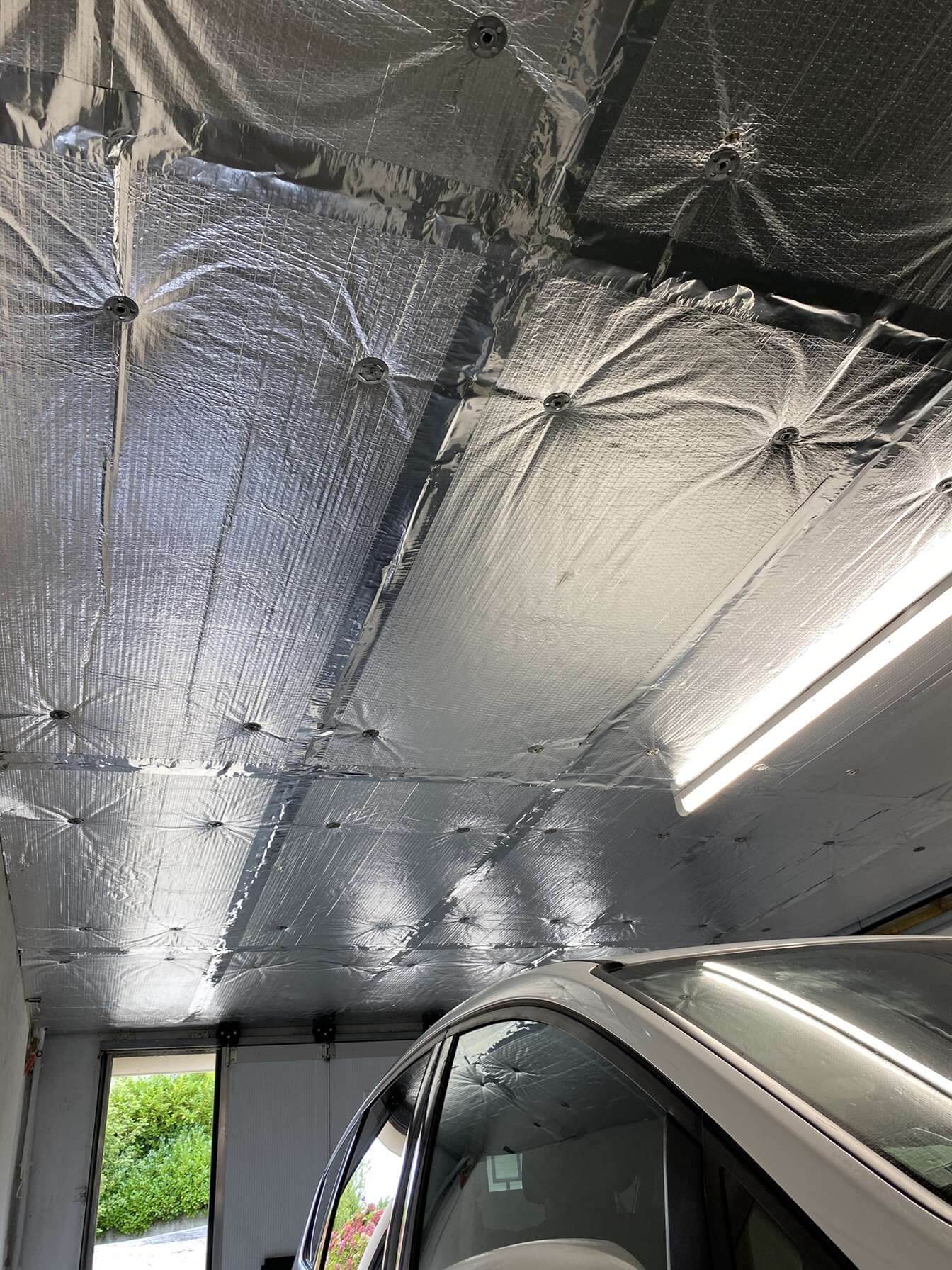 Isolation thermique du plafond de garage et sous-sol
